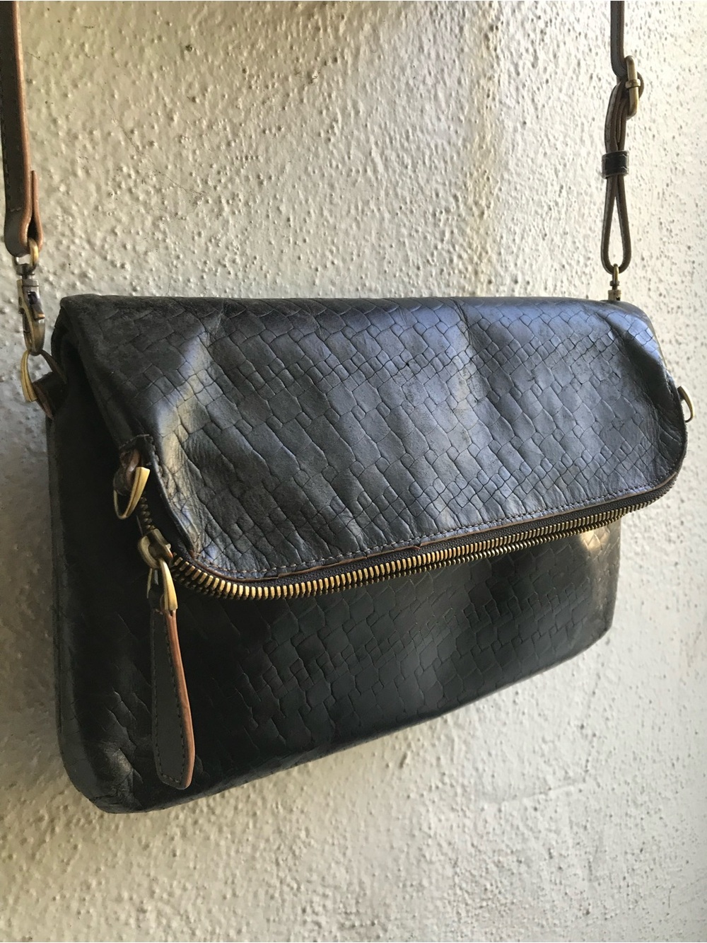 Lodis Purse Rodo Black Leather Crossbody Convertible Bag